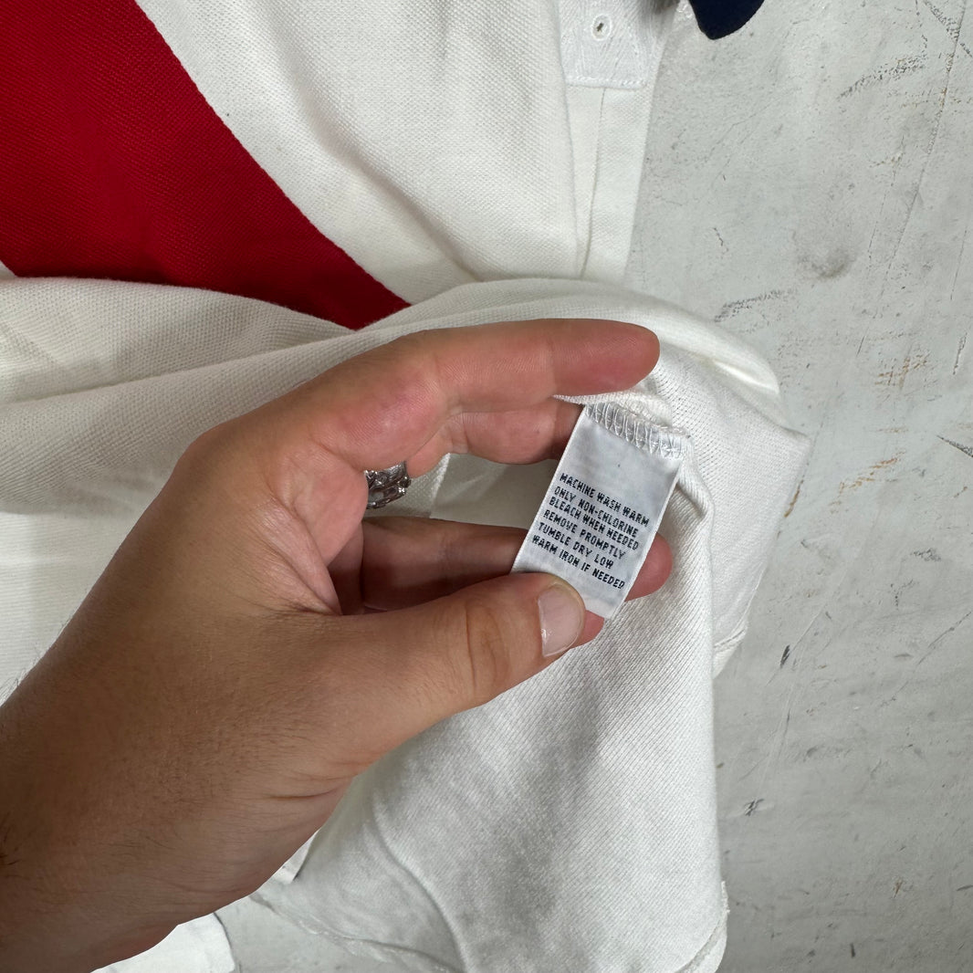 Ralph Lauren Diagnal USA Crest Pony Polo