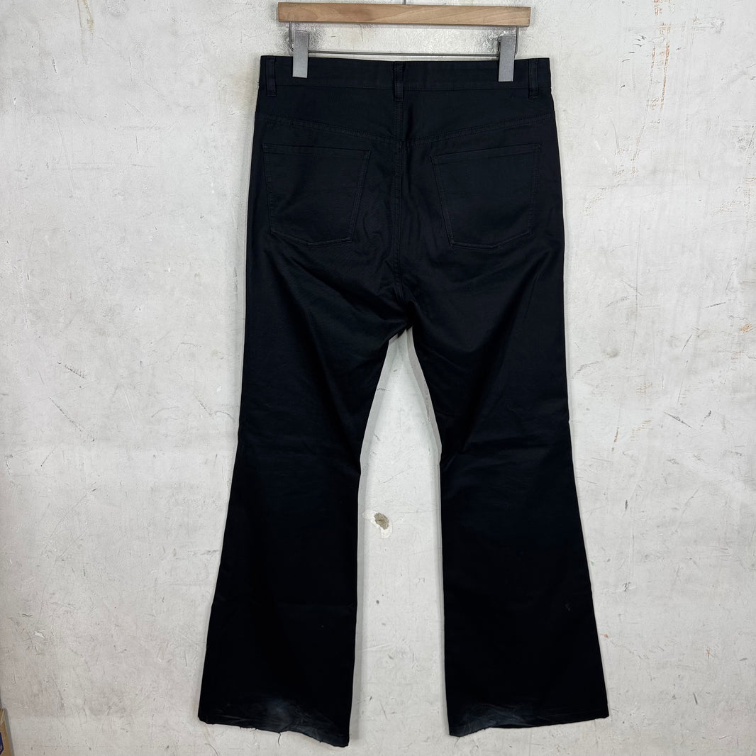 Balenciaga Lost Tape Flare Canvas Pants