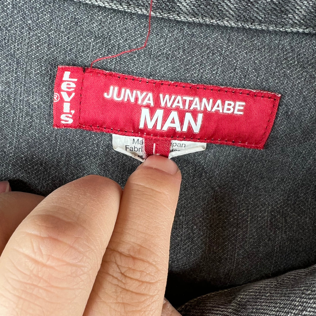 Junya Watanabe Levi's Gray Trucker Jacket