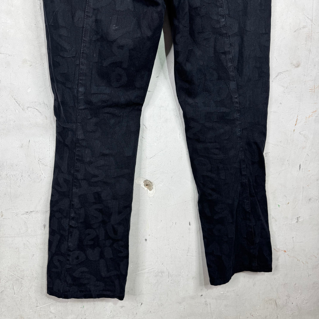 Louis Vuitton Sprouse Tonal Grafitti Jeans