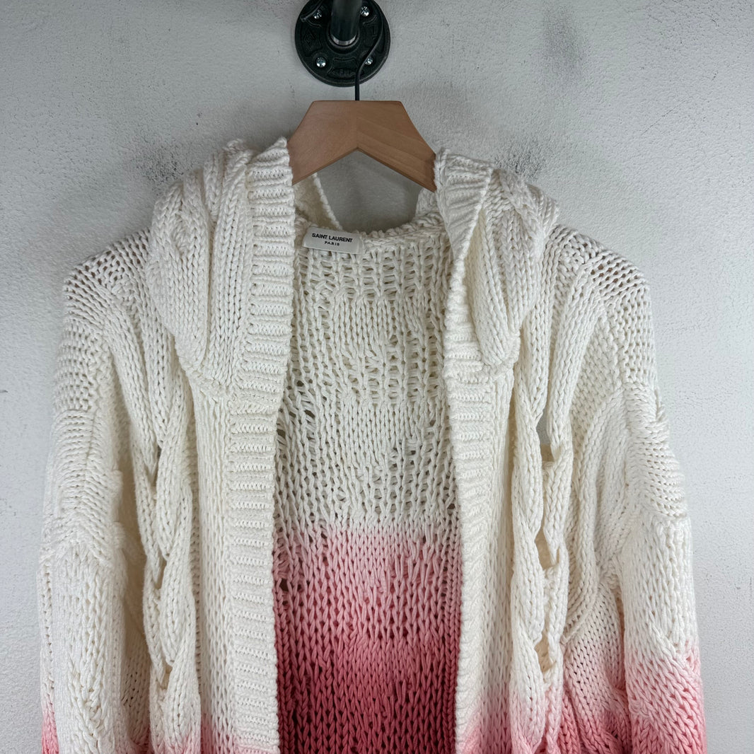 Saint Laurent Gradient Knit Hoodie