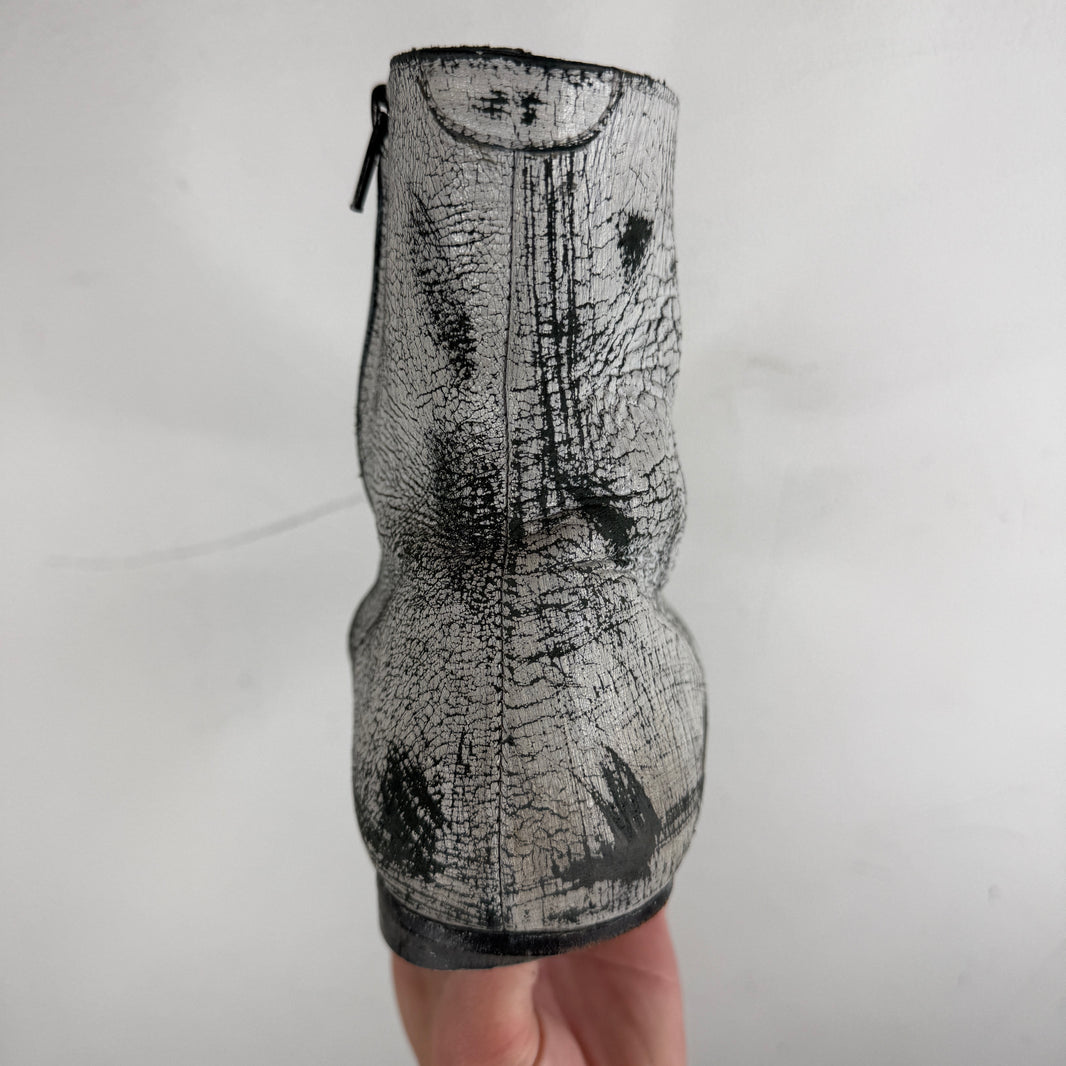 Margiela H&M Painted Boots