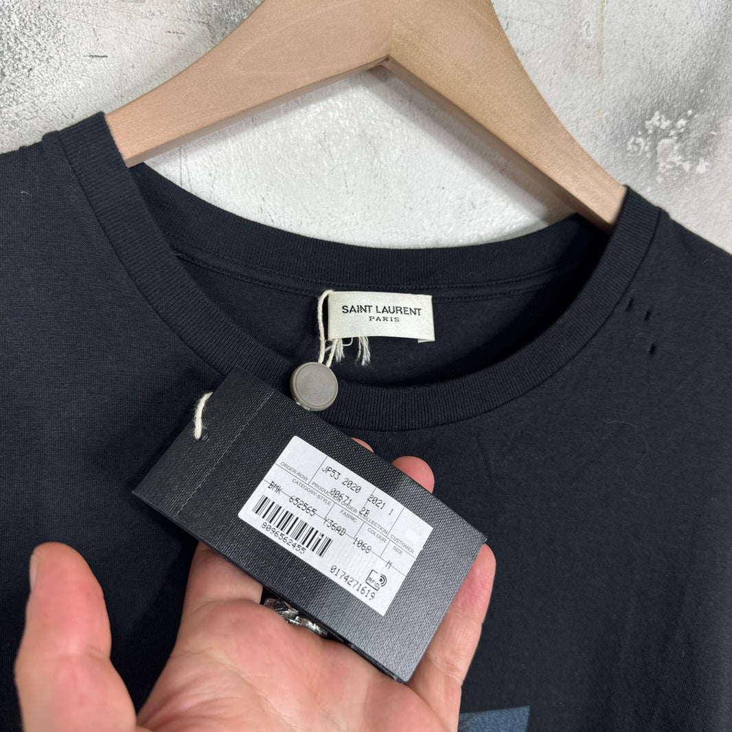 Saint Laurent Palm Tree Video Camera Photo T-Shirt
