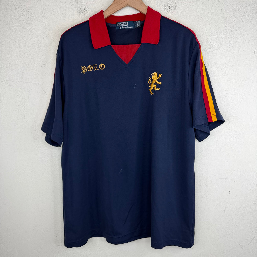 Ralph Lauren Old English Navy Polo T-Shirt