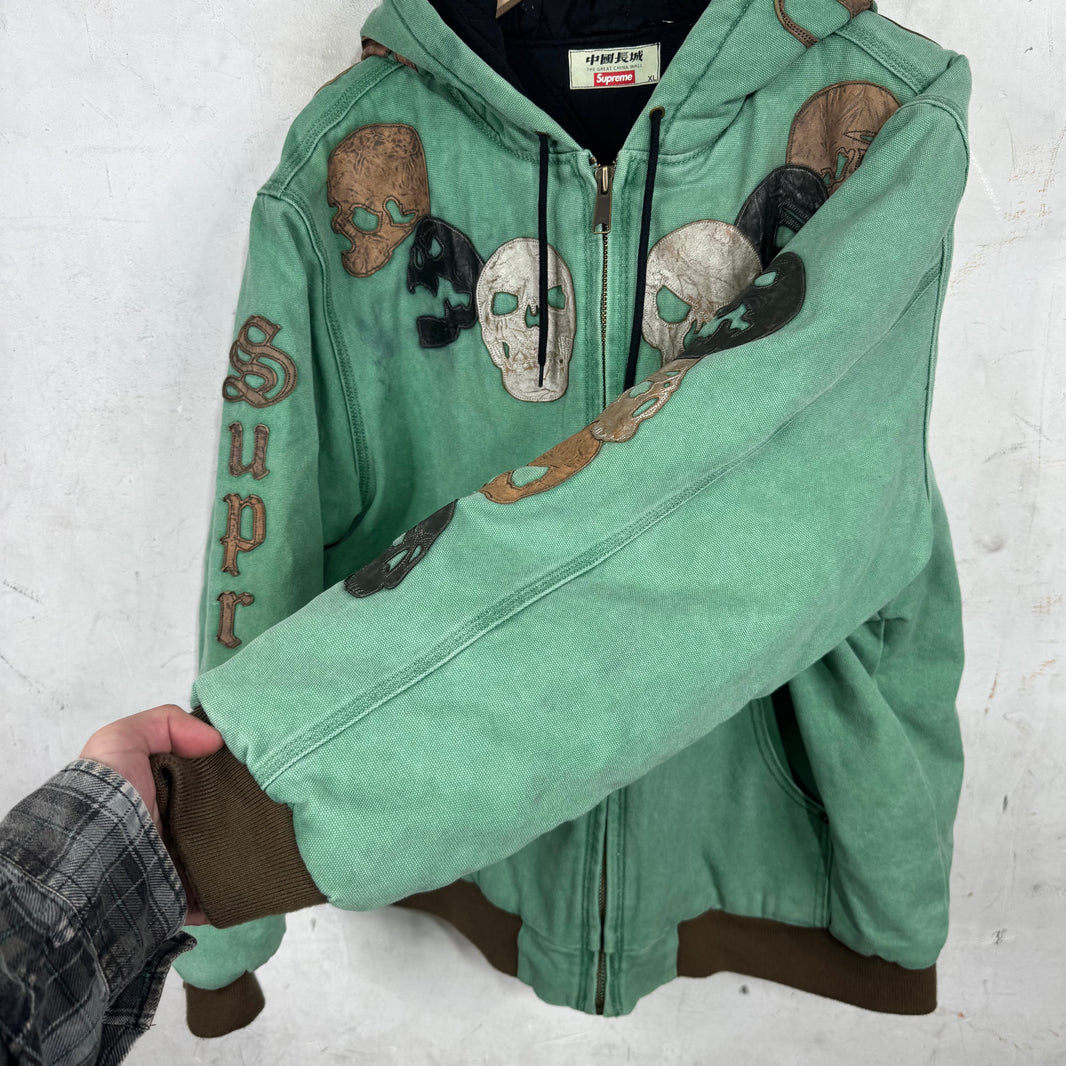 Supreme x Great China Wall Green Work Jacket