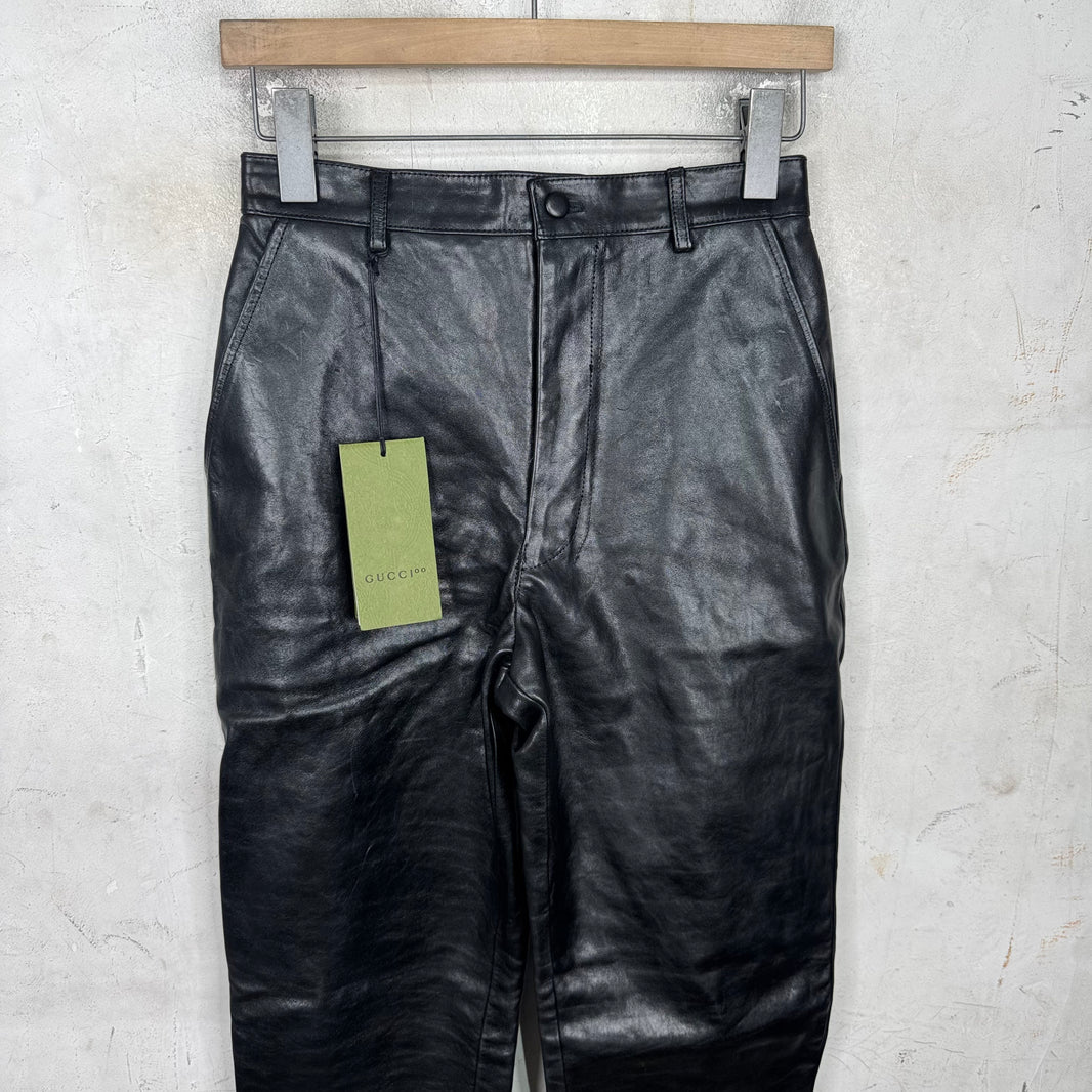 Gucci Women's Leather Pants