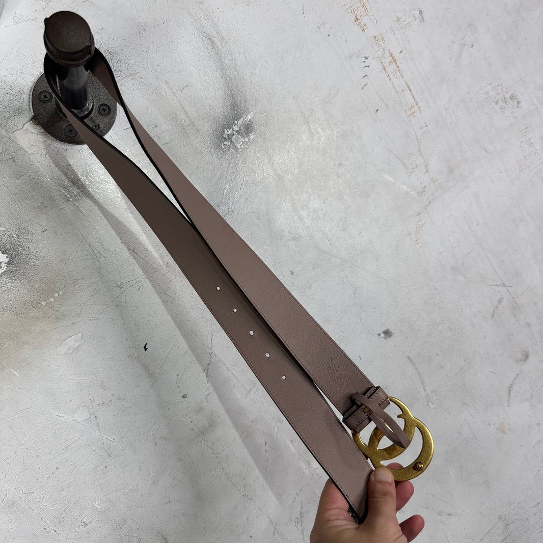 Gucci Blush Double G Belt