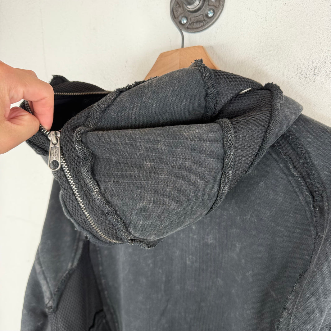 Adidas Thug Club Black Full Zip-Up Hoodie