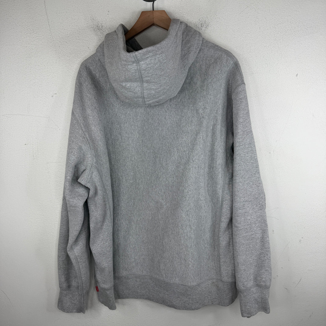 Supreme Gray Arabic Logo Hoodie