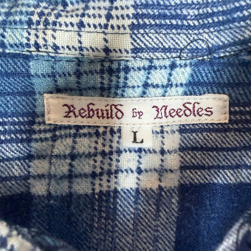 Needles Rebuild 7 Cut Button Up Flannel