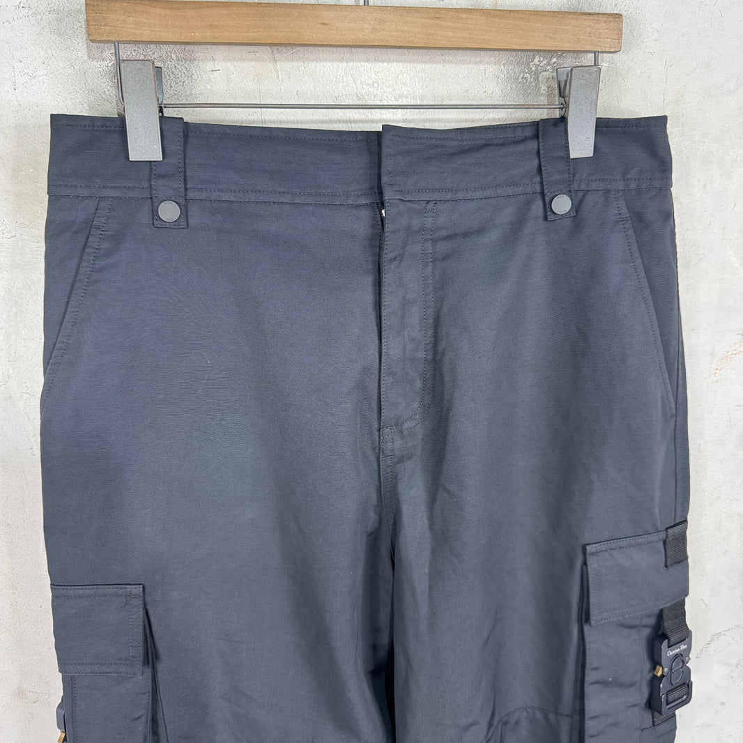 Dior Nylon Buckled Cargo Pants
