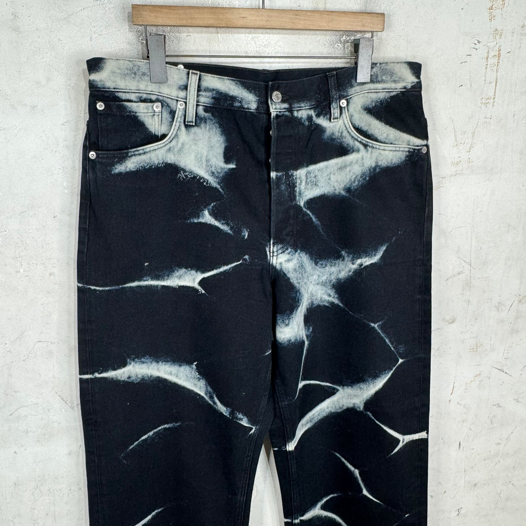 Dries Van Noten Dyed Indigo Loose Jeans