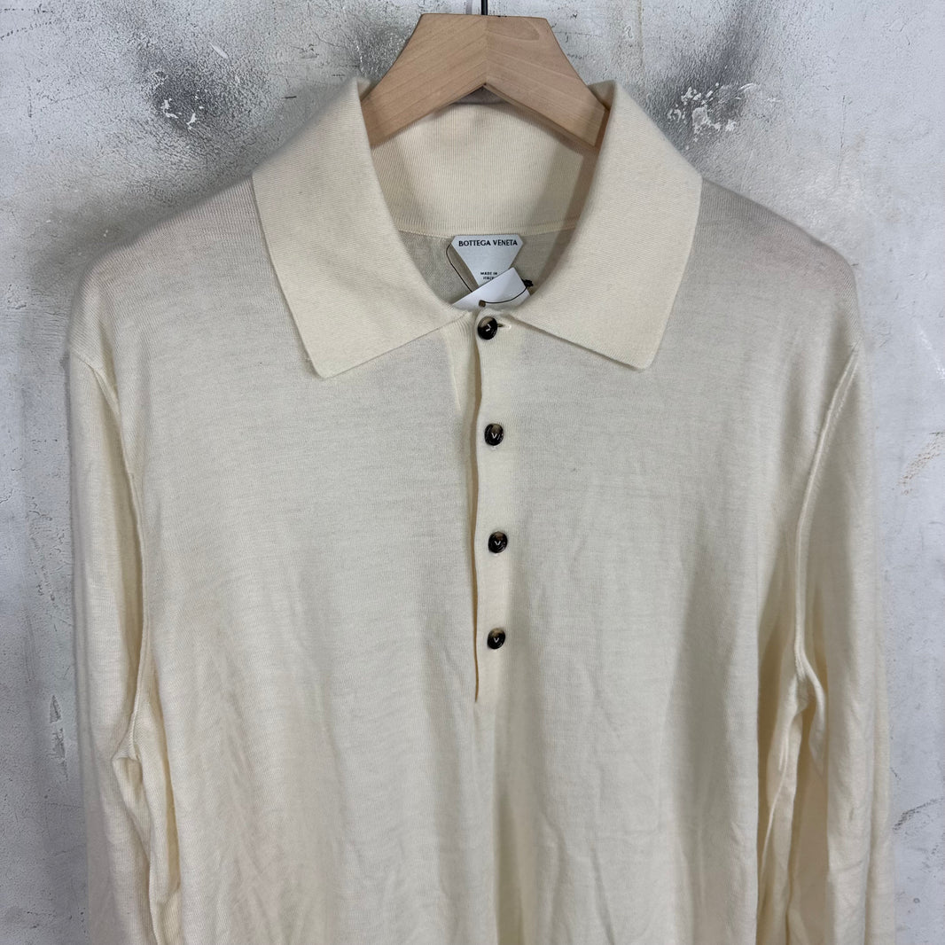 Bottega Veneta Cashmere Rugby Polo