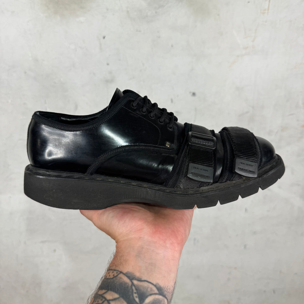 Dior Buckled Strapped Derbys