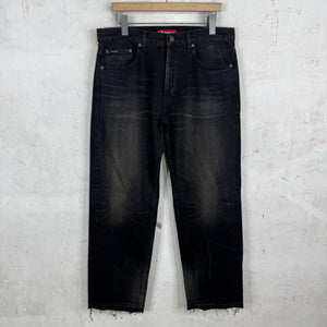 Supreme Faded Black Selvedge Jeans