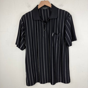 YSL Vintage Striped Polo Shirt