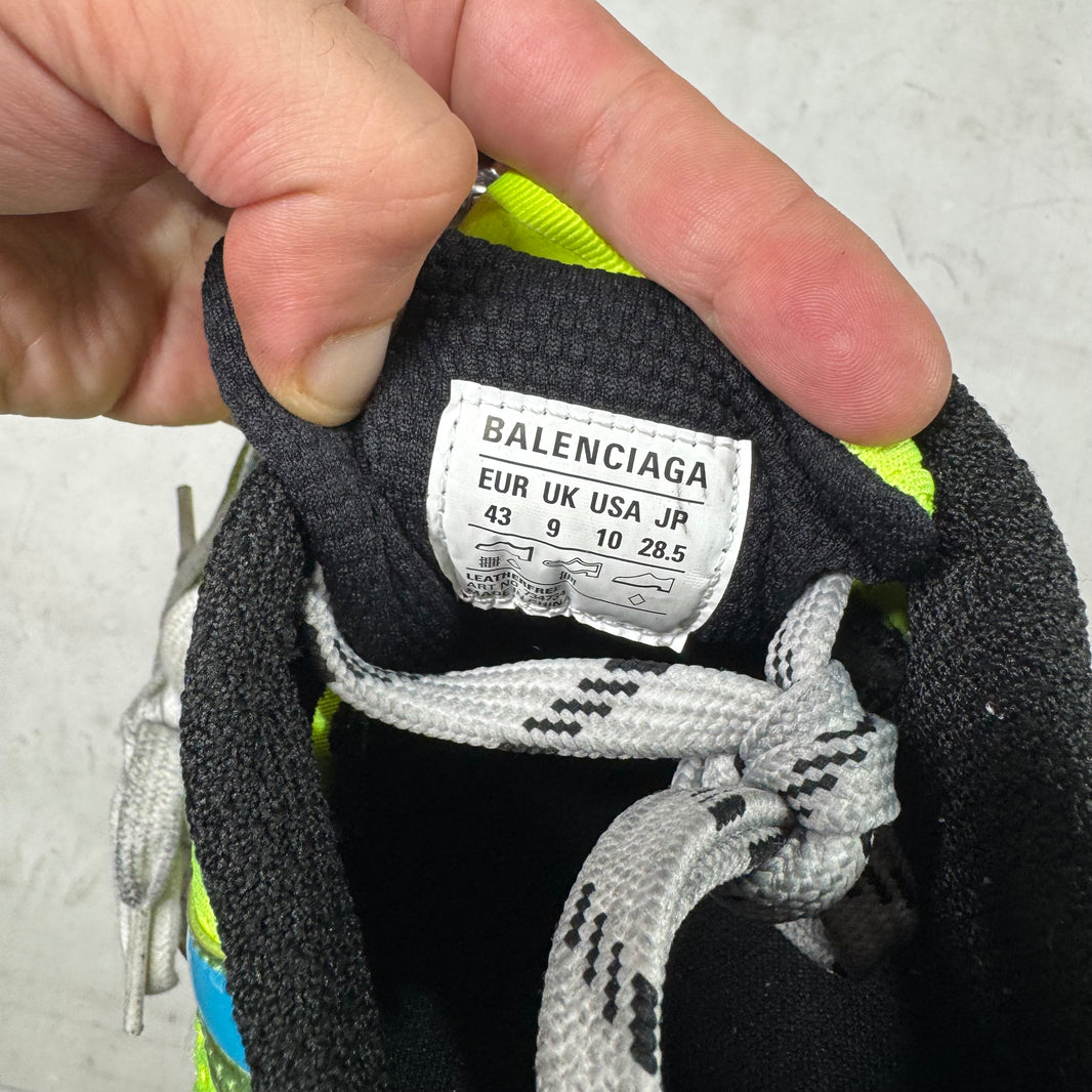 Balenciaga Neon/Blue 3XL's