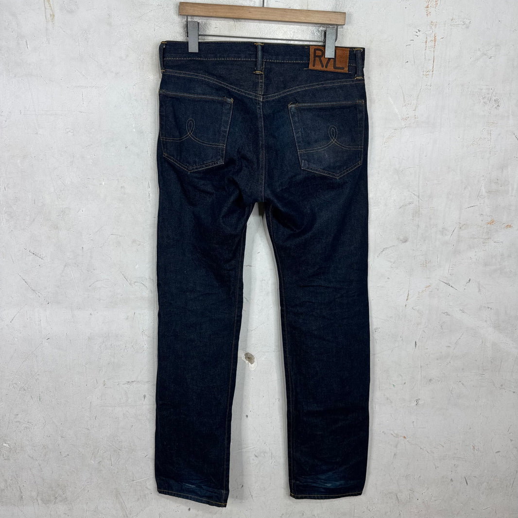RRL Selvedge Straight Legged Jeans