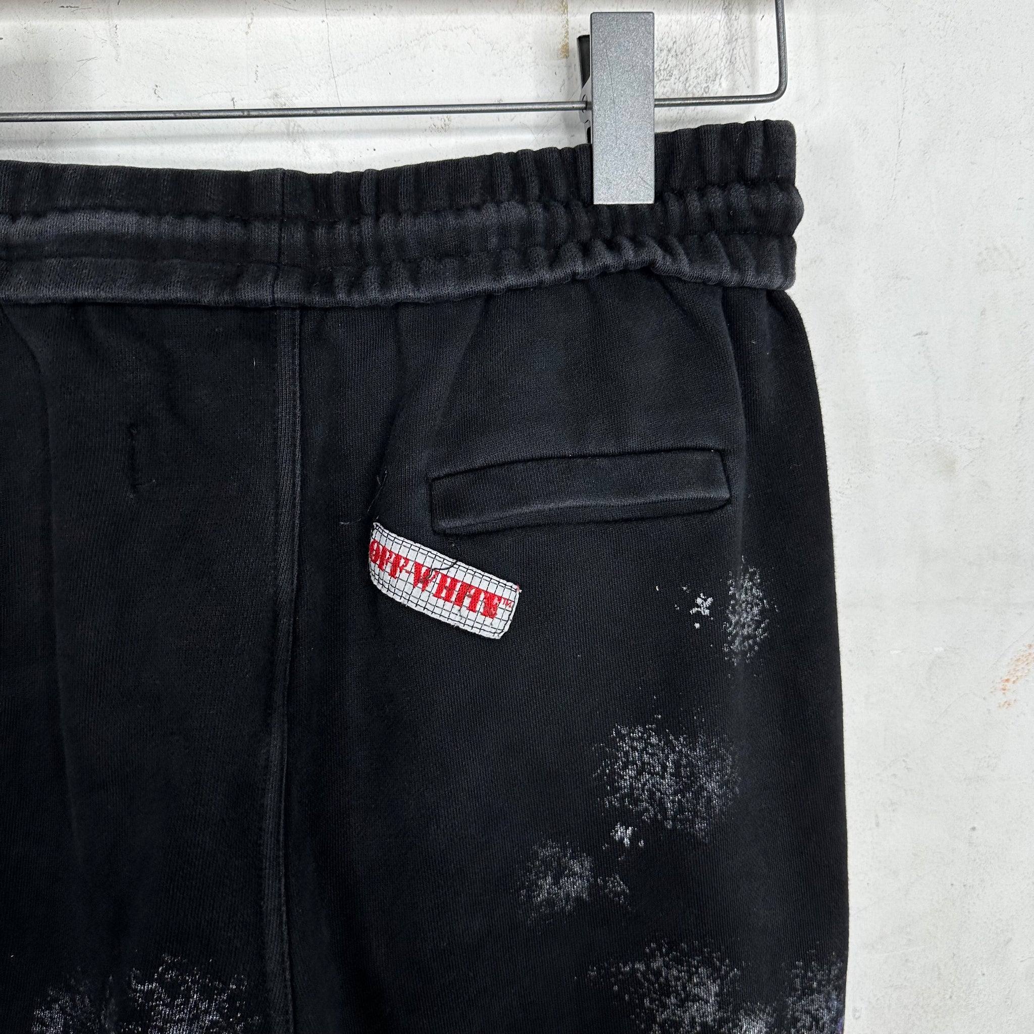 Off White Main Label Painted Sweatpants
