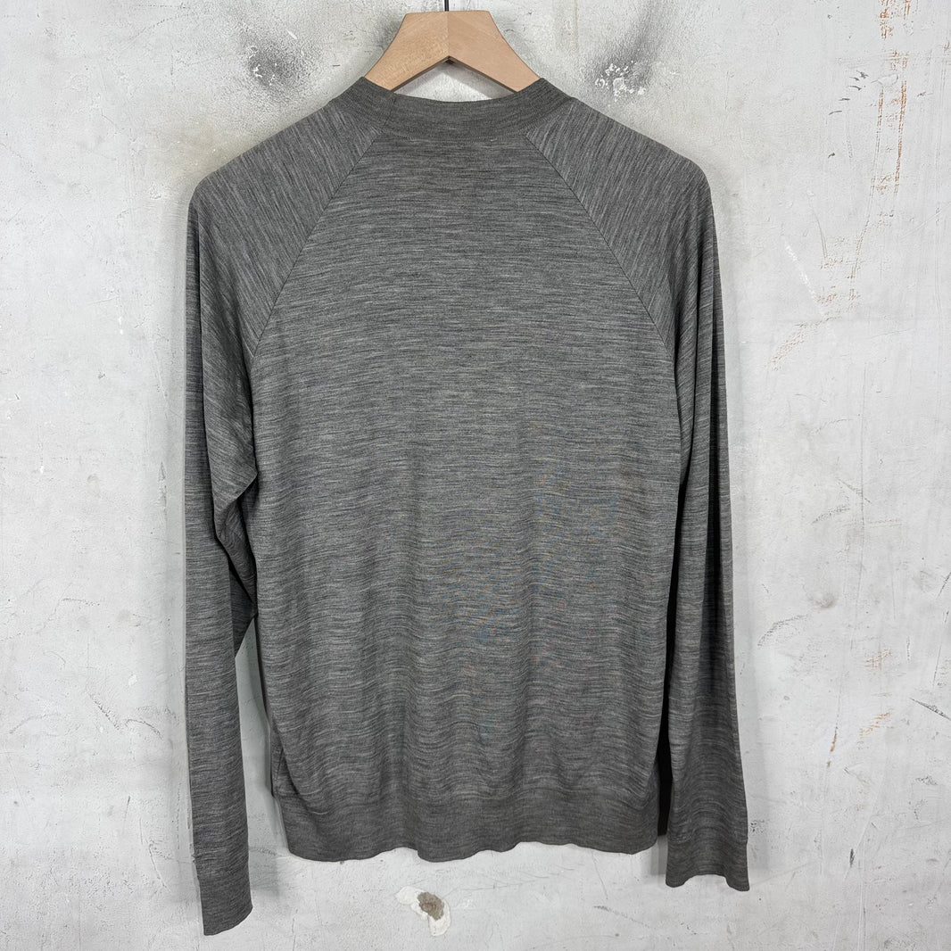 Gucci Grey Thin Wool Knit