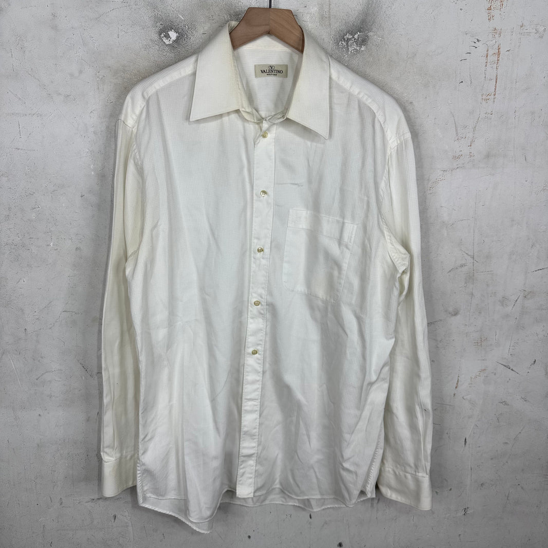 Valentino White Buttoned Shirt