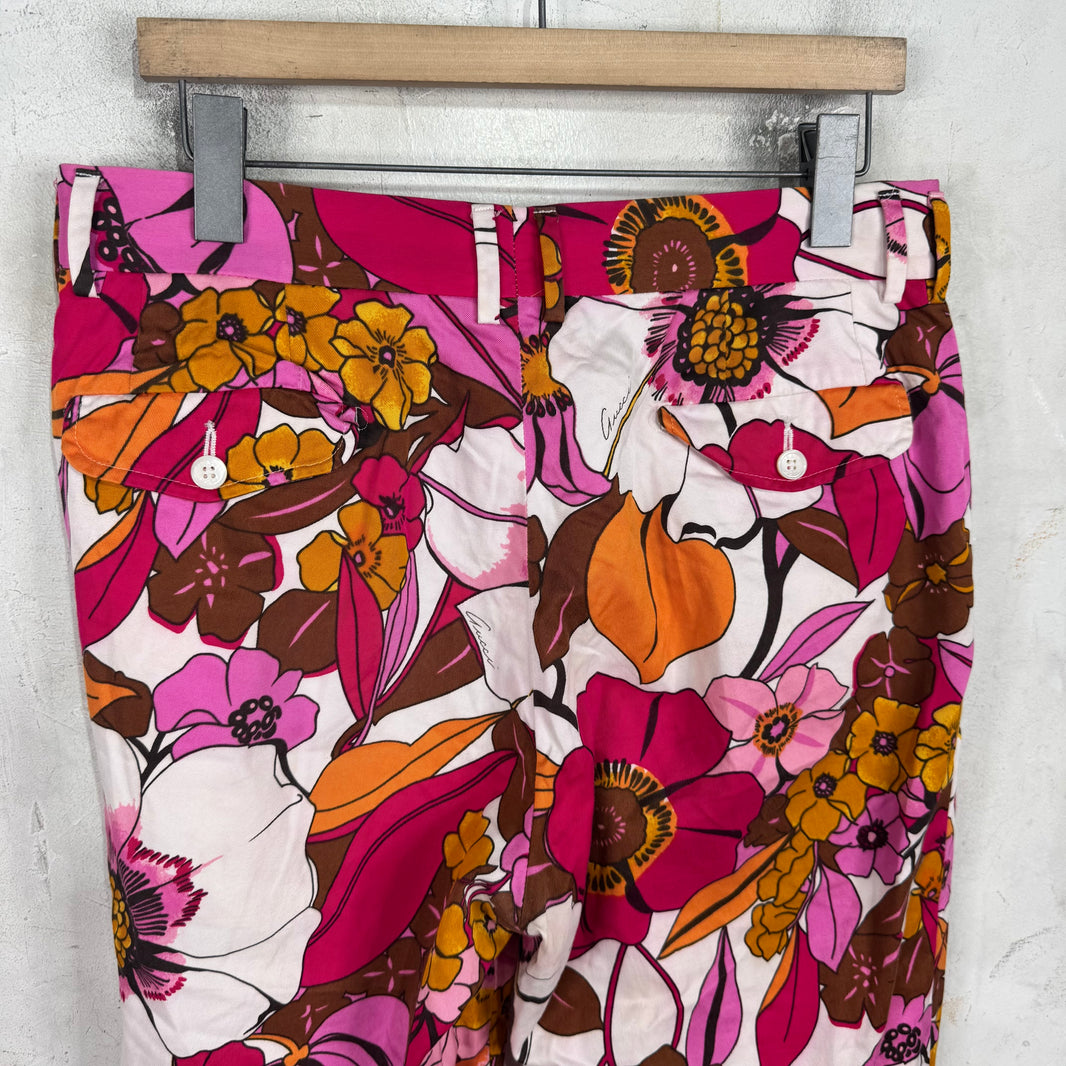Gucci Tom Ford Era Floral Pants