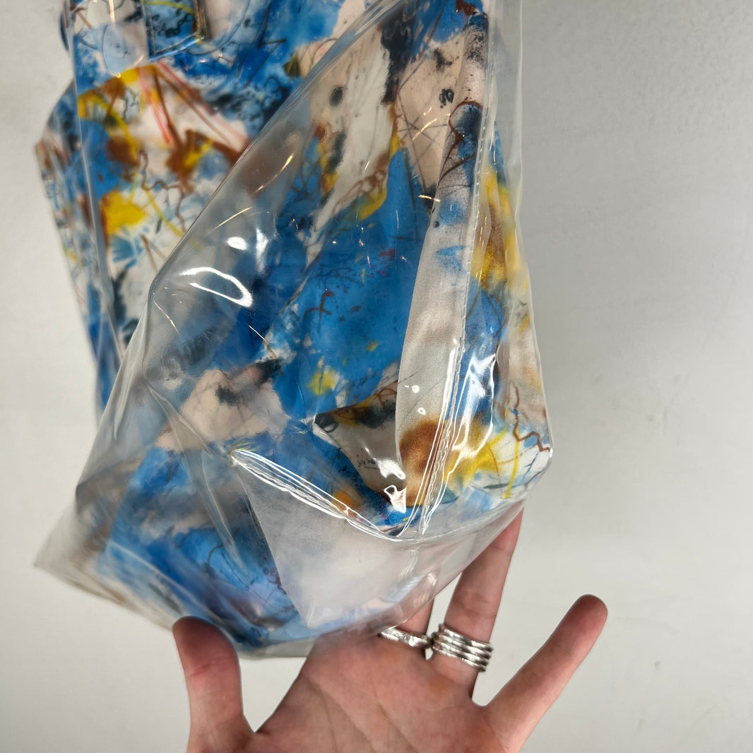 CDG Futura Patent Tote Bag