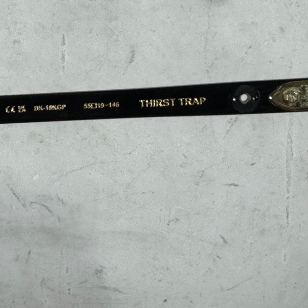 Chrome Hearts Thirst Trap Black Sunglasses