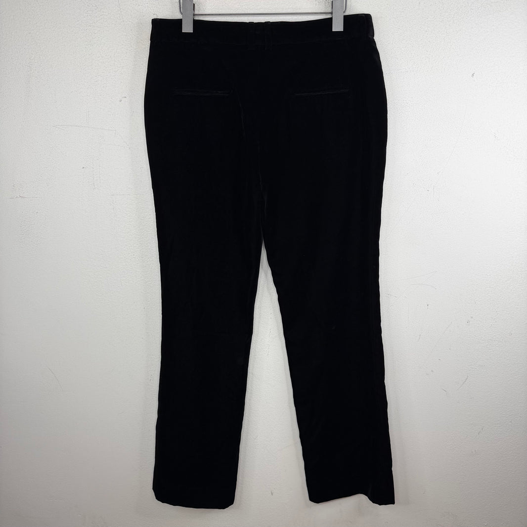 Saint Laurent Velvet Straight Leg Pants