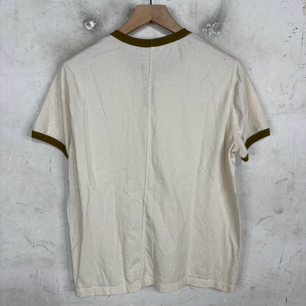 Rick Owens Natural/Sulphate Ringer T-Shirt