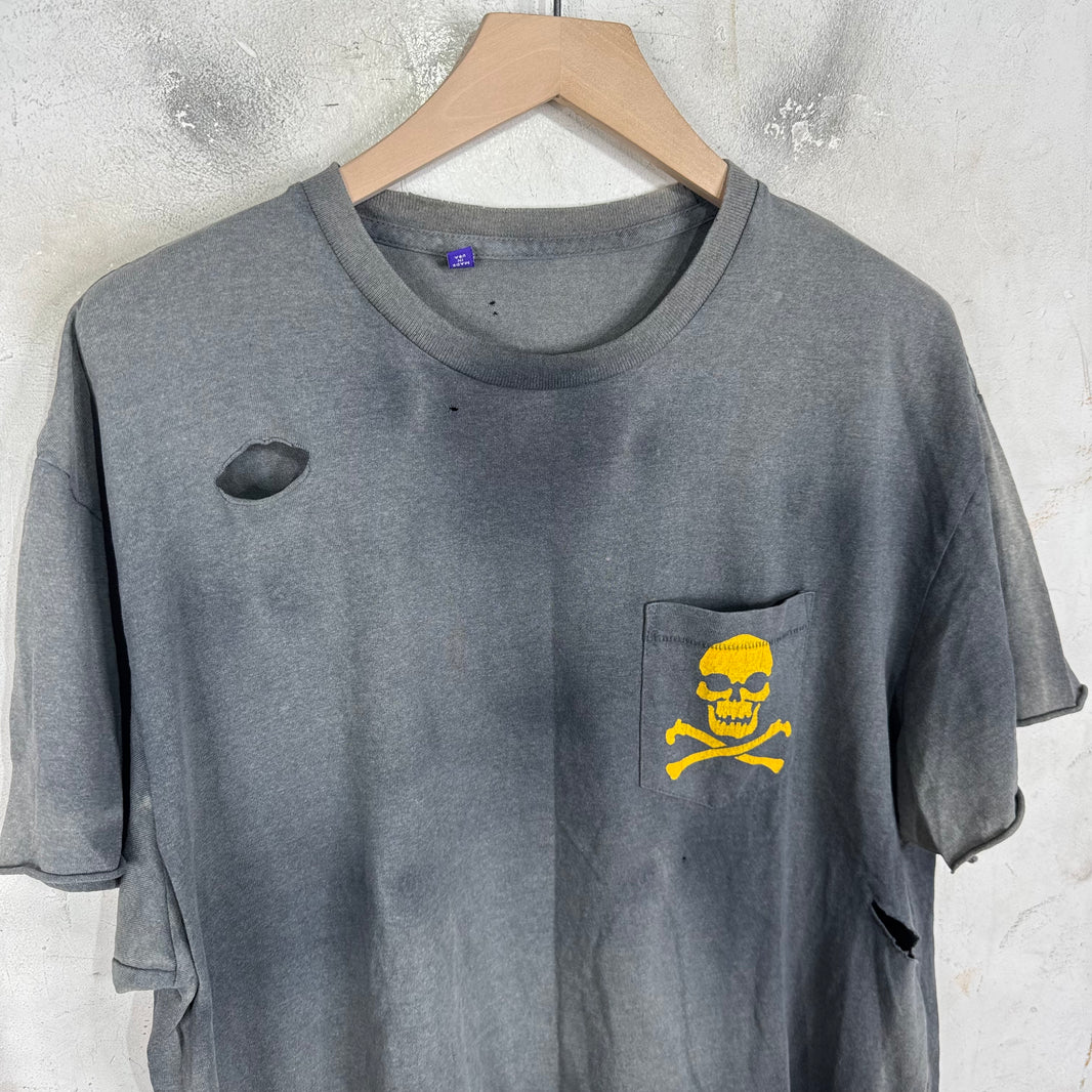 Gallery Dept Skull Logo Pocket T-Shirt
