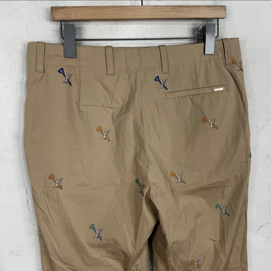 Louis Vuitton Embroidered Pin Trousers