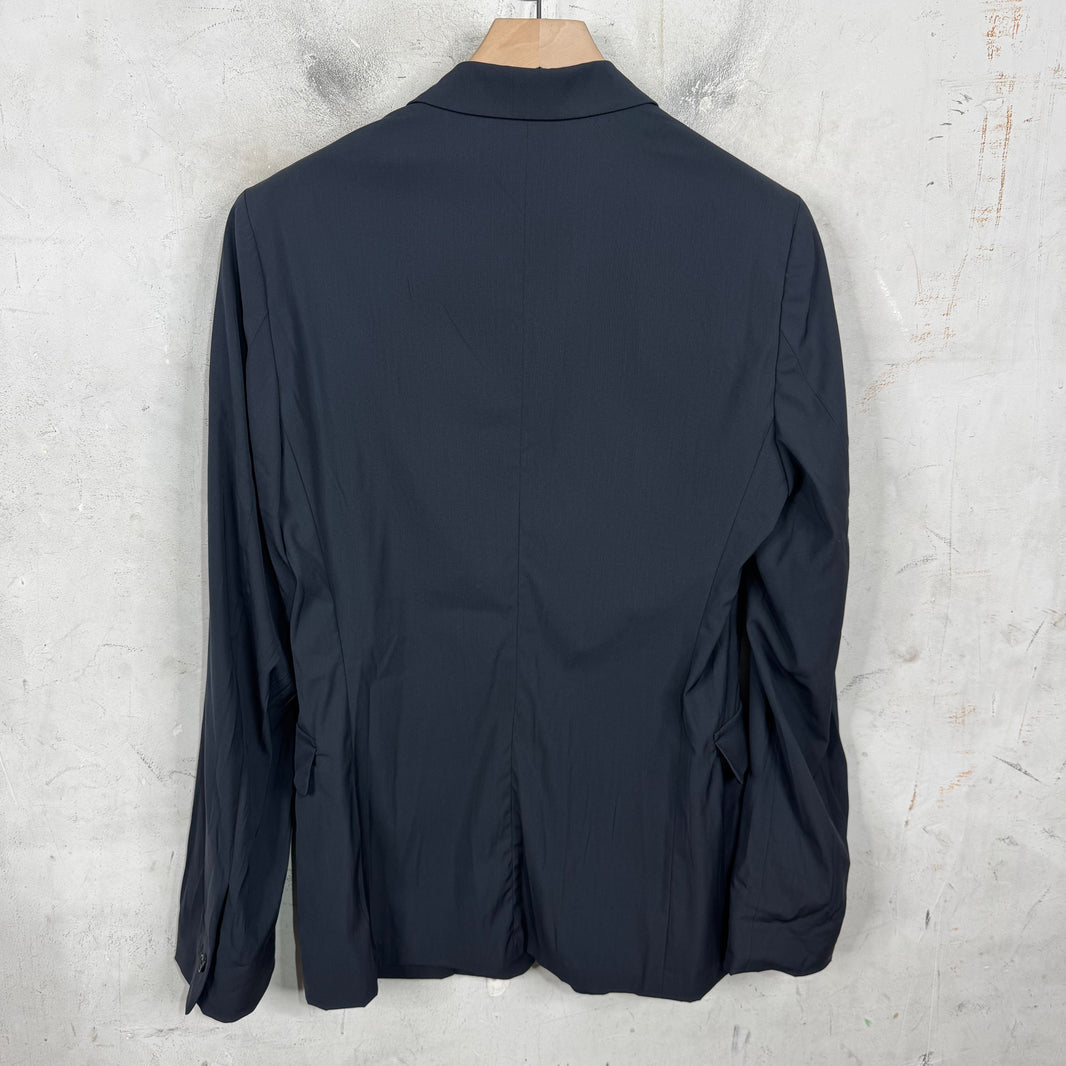 Prada Dark Grey Nylon Blazer
