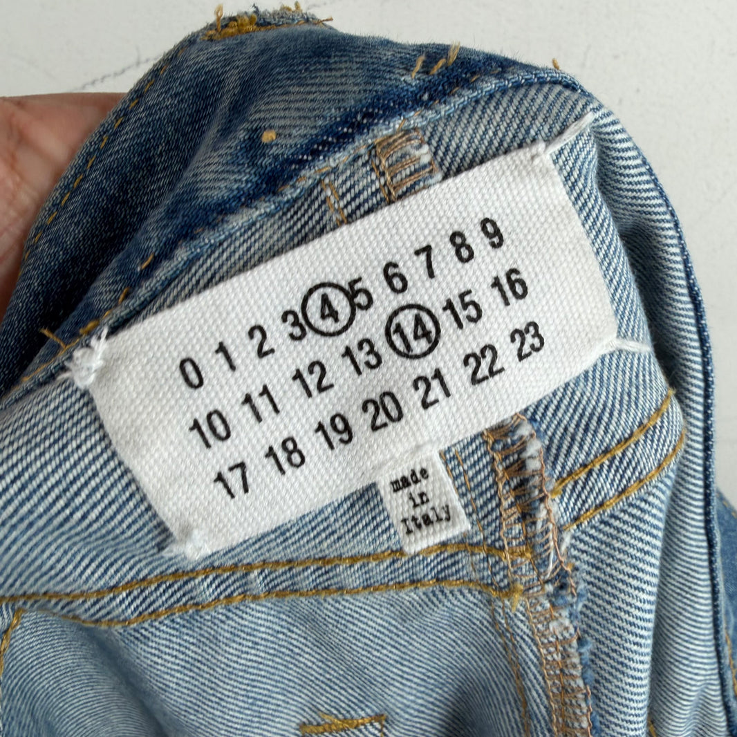 Margiela Blue Wash Straight Leg Jeans