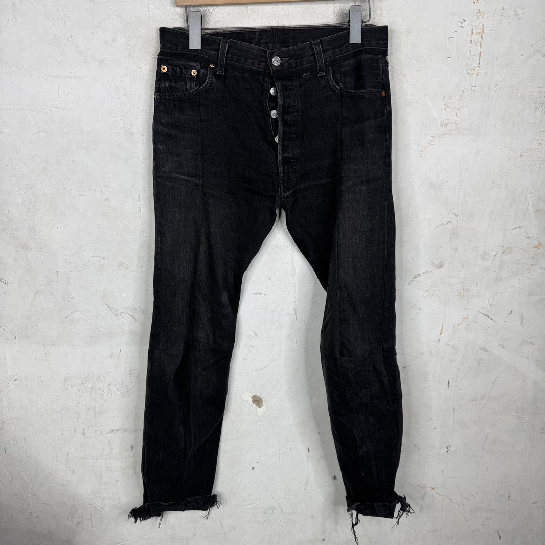 Vetements Reconstructed Black Levis Jeans