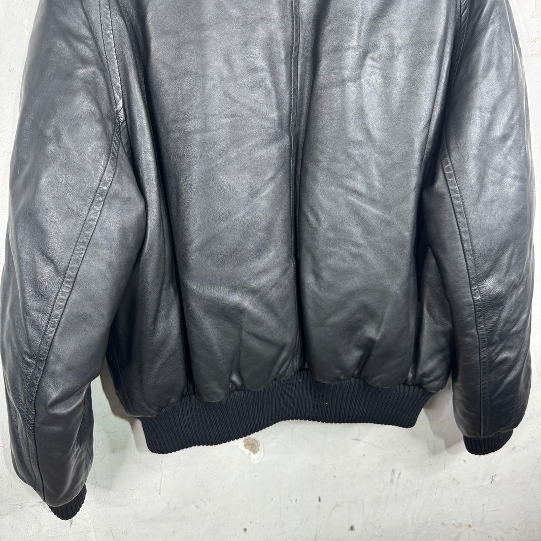 Gucci Tom Ford Leather Bomber Jacket