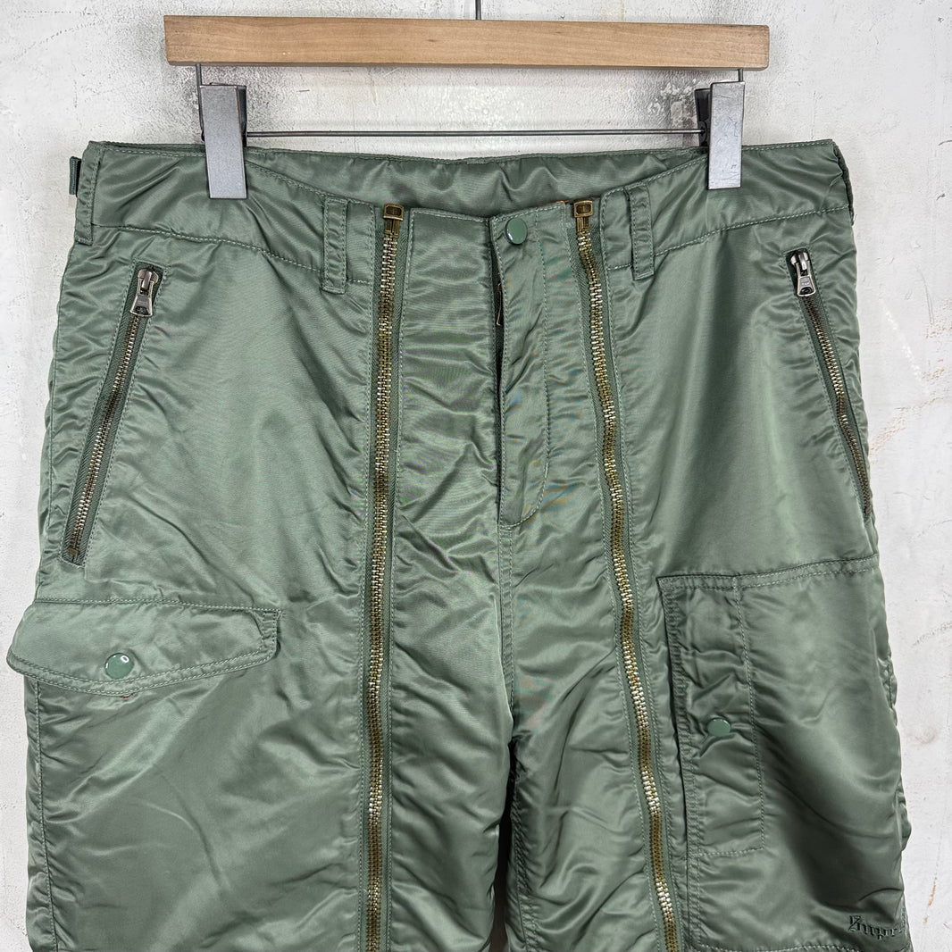 Supreme Olive Flight Pants
