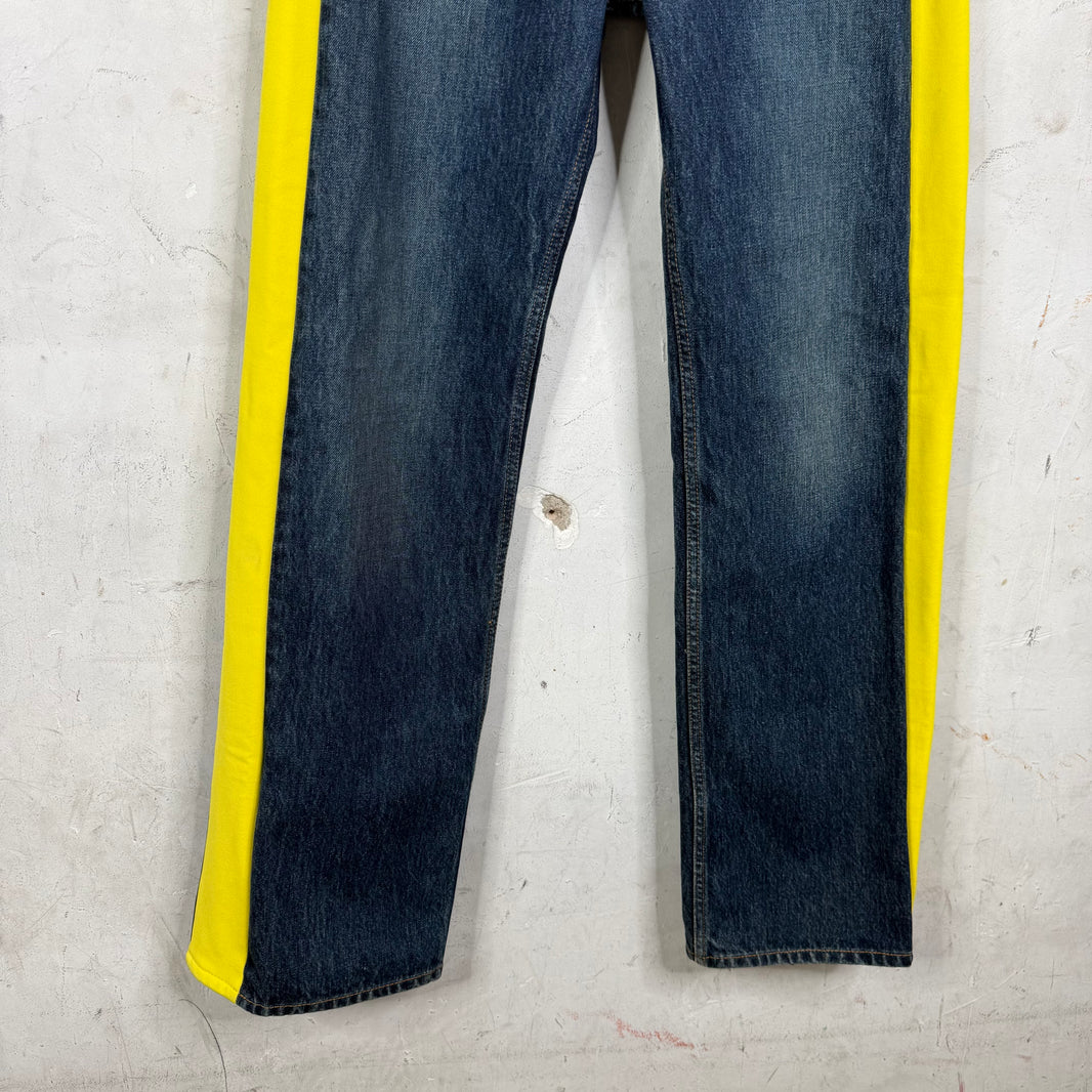 Loewe Yellow Stripe Jeans