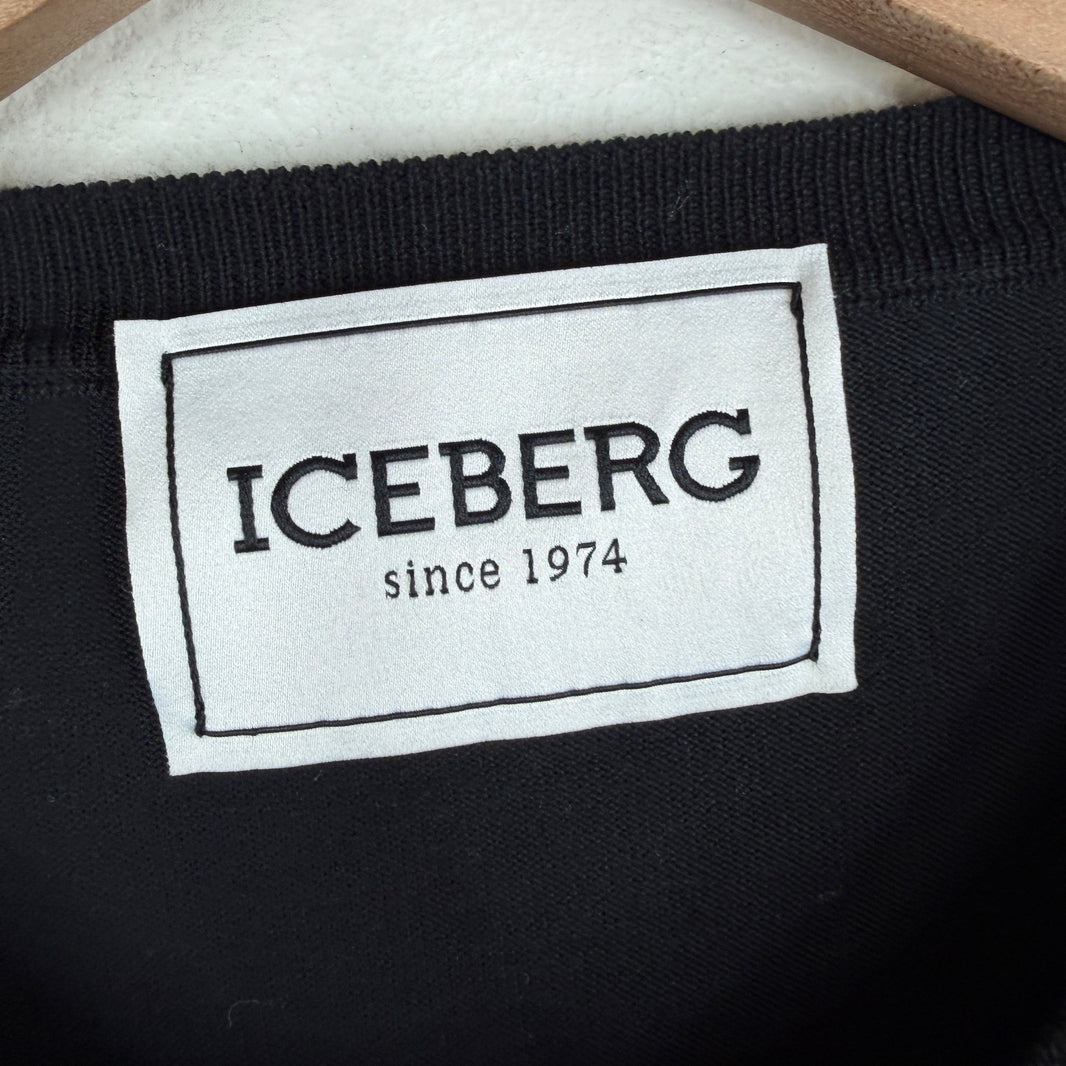 Iceberg Milano Italia Black Sweater