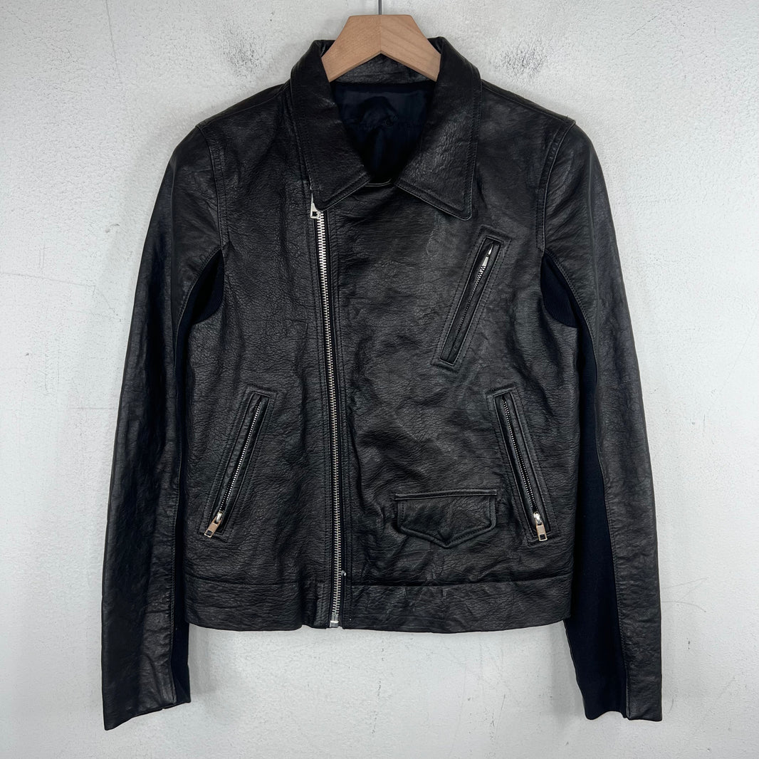 Rick Owens Stooges Lambskin Leather Jacket