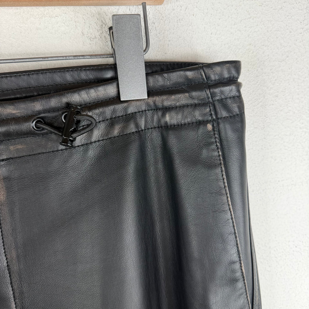 Diesel Slim Faux Leather Pants