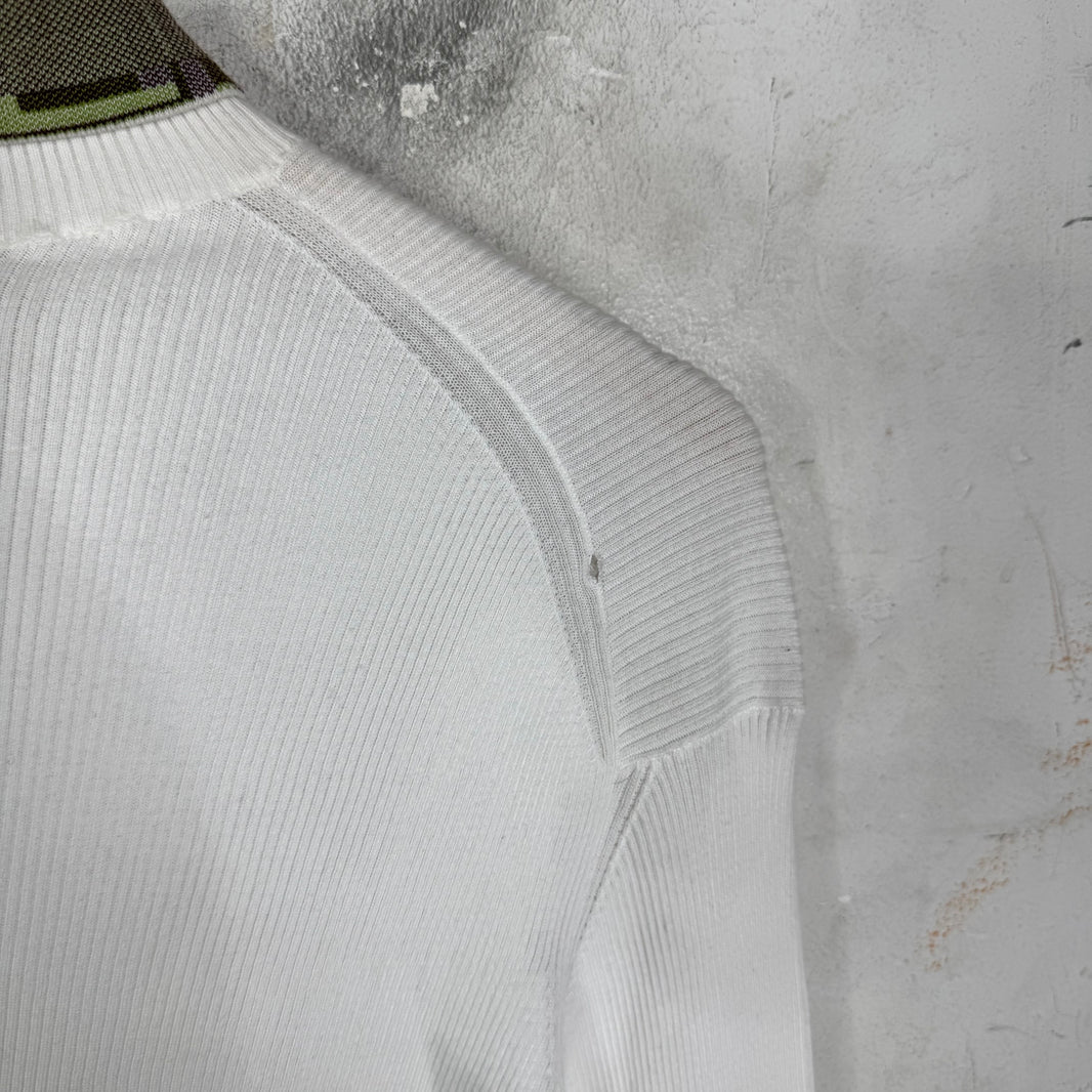 Prada Ribbed Mockneck Shirt