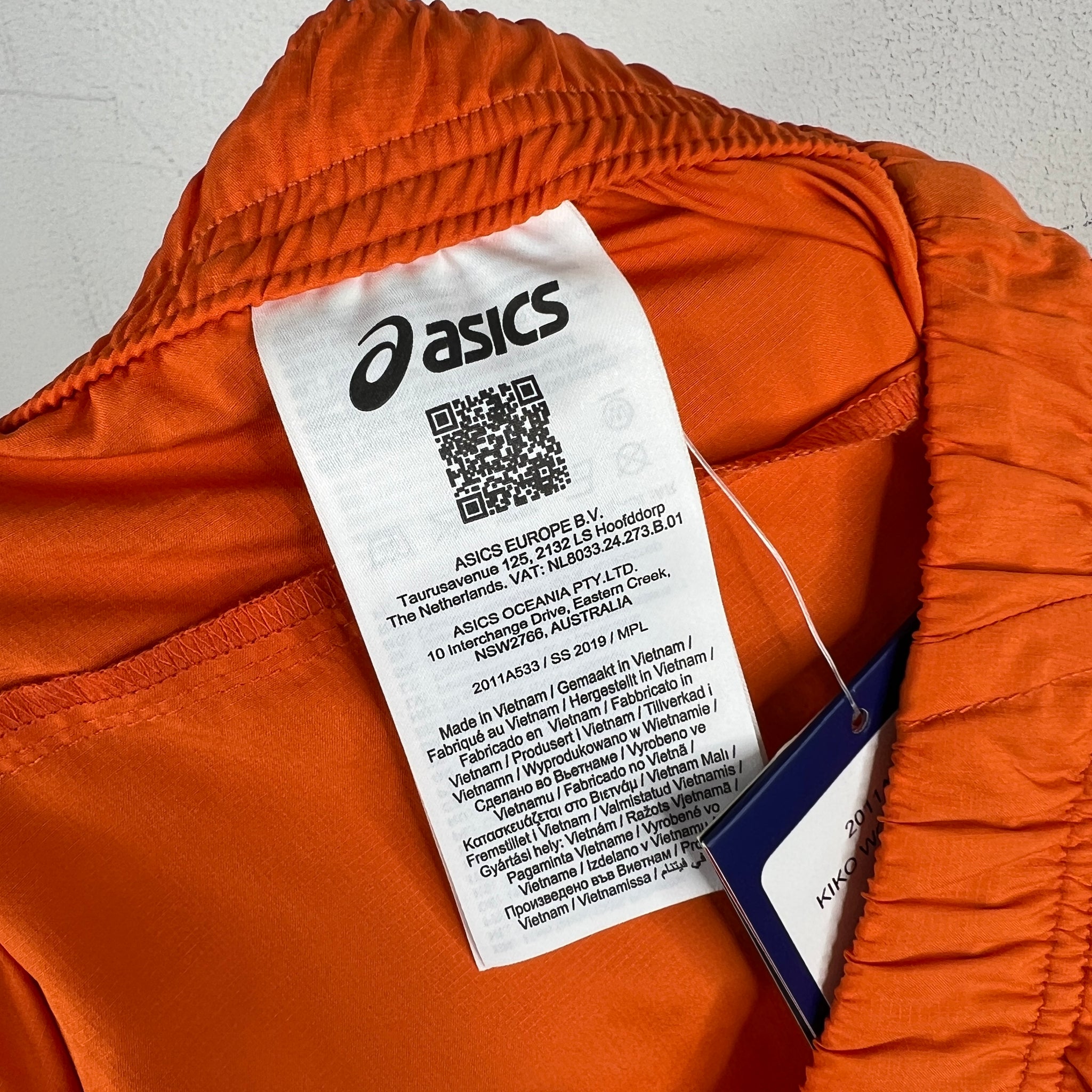 Kiko Kostadinov Asics Orange Track Pants