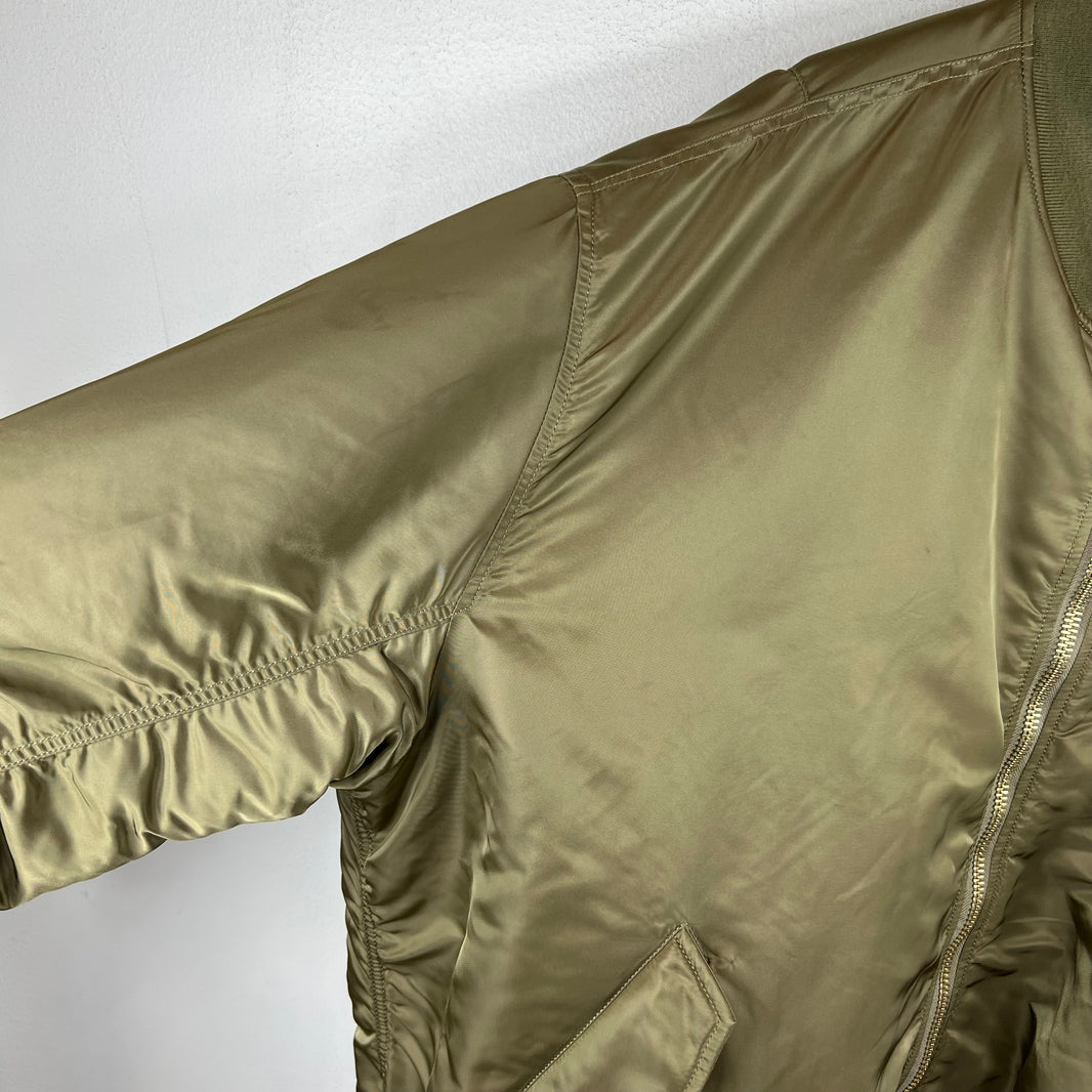Vetements Alpha Industries Double Zip Bomber Jacket