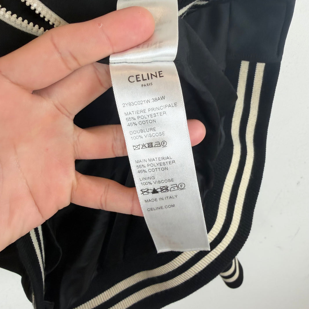 Celine Black Track Jacket
