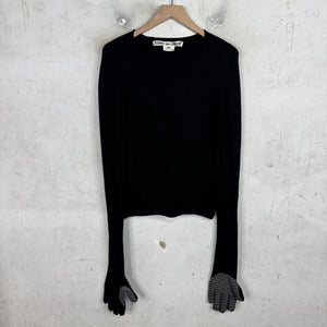 CDG Textured Glove Sweater