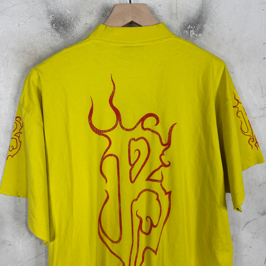 Balenciaga Yellow Darkwave T-Shirt