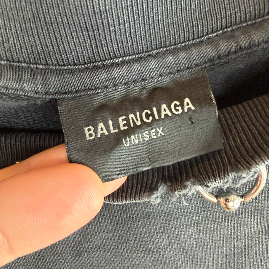 Balenciaga Pierced Crewneck