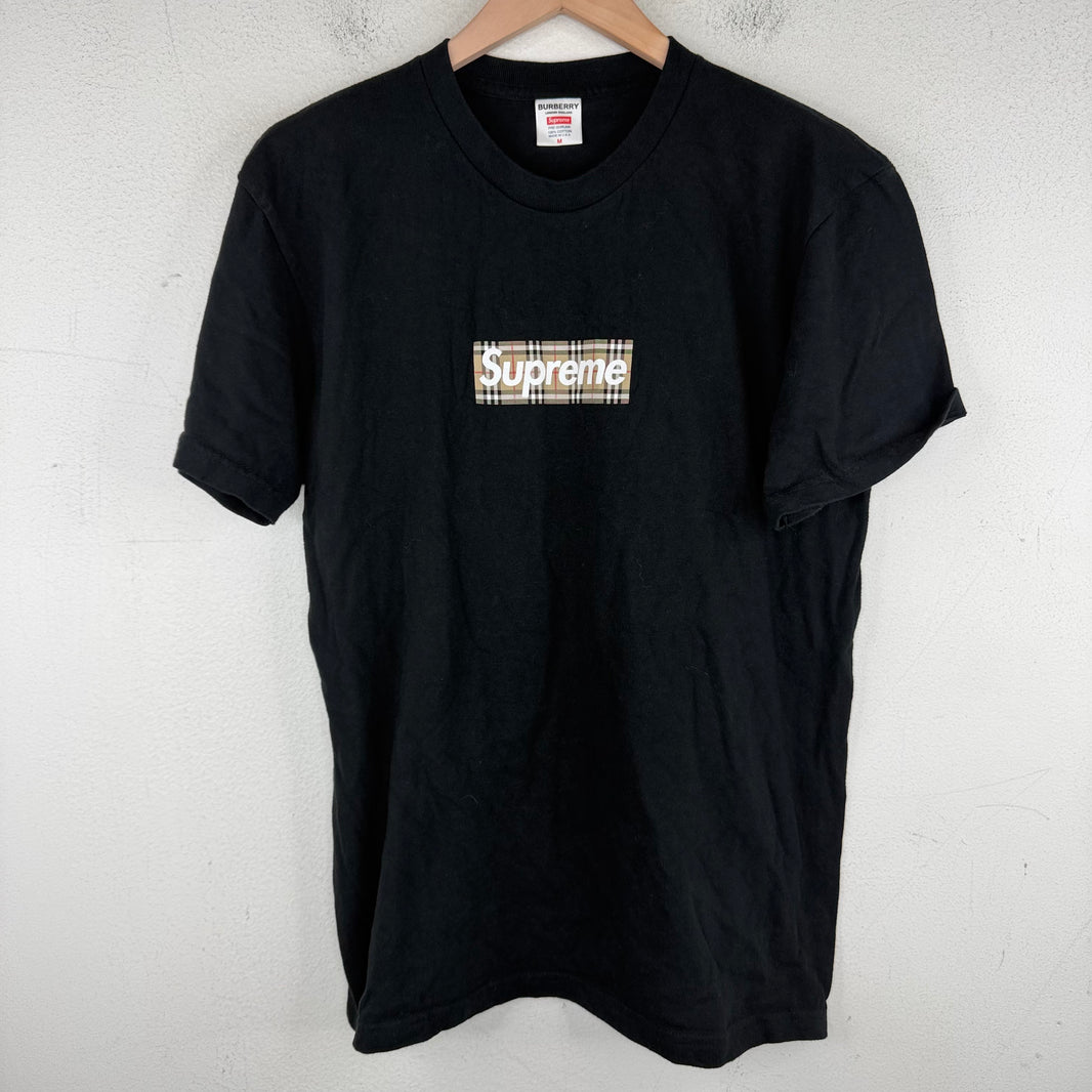 Supreme Burberry Box Logo T-Shirt