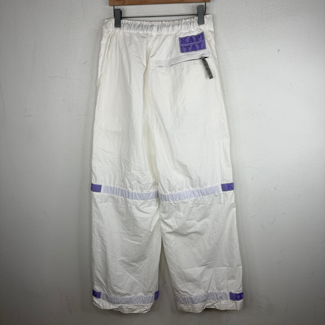 Kapital White Nouvelle Shuttle Cargo Trousers